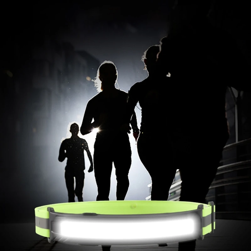 

Перезаряжаемый светодиодный налобный фонарь N58B, налобный фонарь с COB матрицей, 4 супер ярких режима, светильник для отдыха на открытом воздухе, походов, охоты