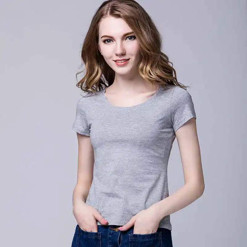 

2023 T Shirt Cotton Summer Tshirts T Shirts Casual T-Shirts Women t shirt O-neck t shirt