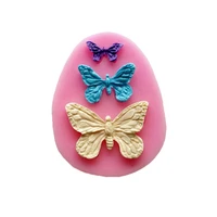 1pc sugarcraft butterfly silicone molds fondant mold cake decorating tools chocolate moulds wedding decoration mould