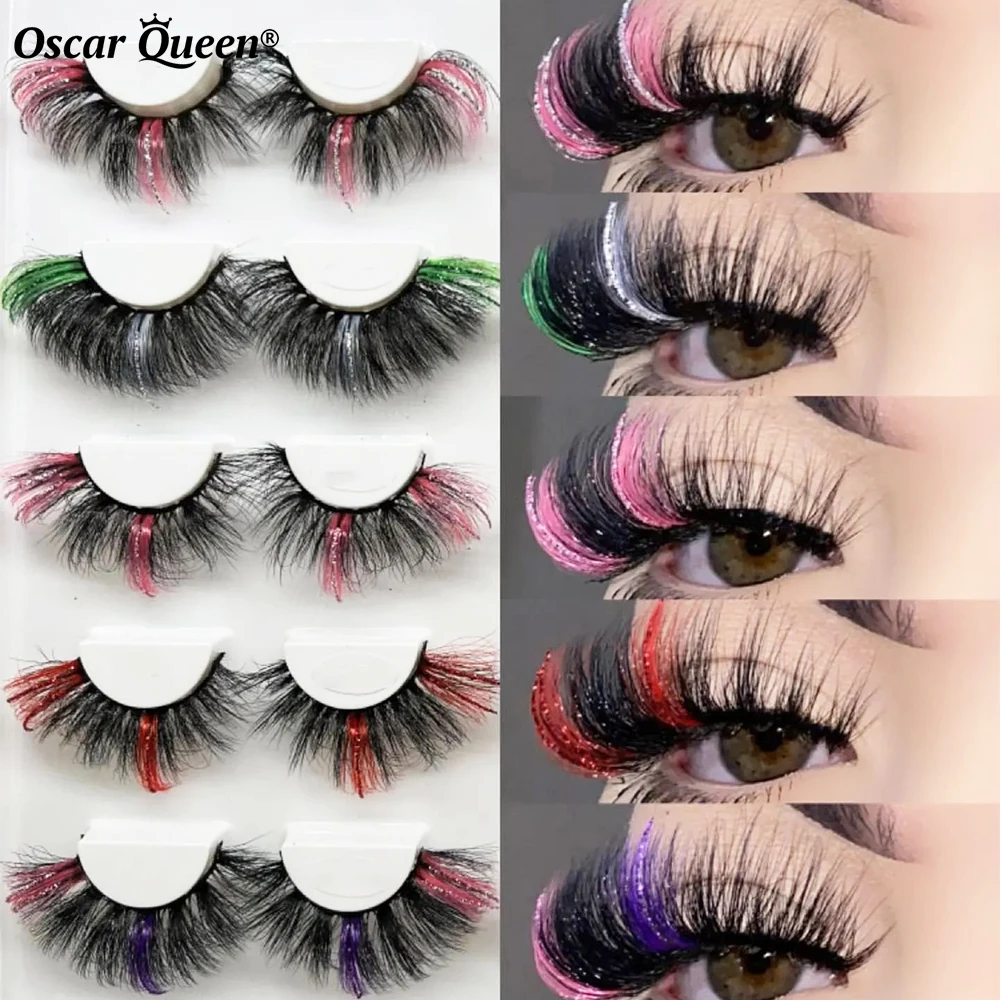 Ed Lashes Bulk Wholesale 8d 25mm Fluffy Mink Lashes Vendor 5d Natural False Eyelashes Makeup Lash Boxes Packaging