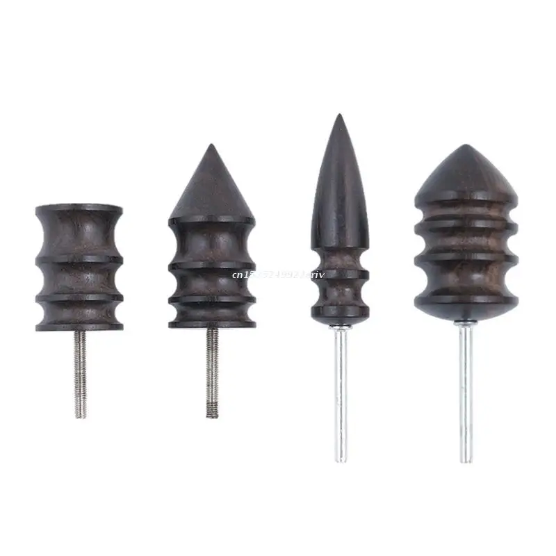 

2 Pcs Leather Carving Polishing Rods Professional Leather Edge Banding Tools Dropship