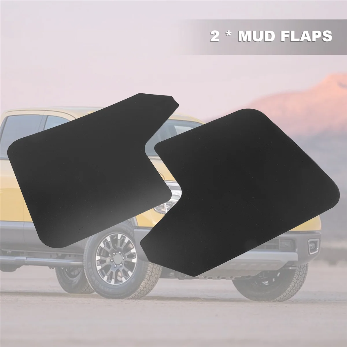 Брызговики универсальные с заклепками 2 шт.