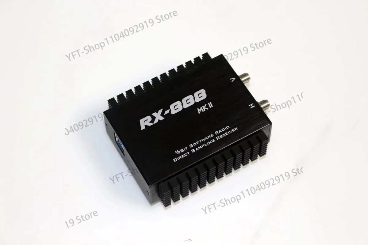 Любительский приемник RX888 Plus RX-888 MKII SDR LTC2208 16 бит ADC muestreo directo R828D 3.0.5 Ppm VCXO