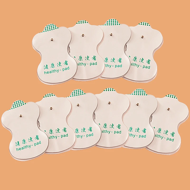 

Электродные прокладки для Tens, акупунктурный терапевтический импульсный массажер, наклейка, сменный пластырь, массажная прокладка, проводя...