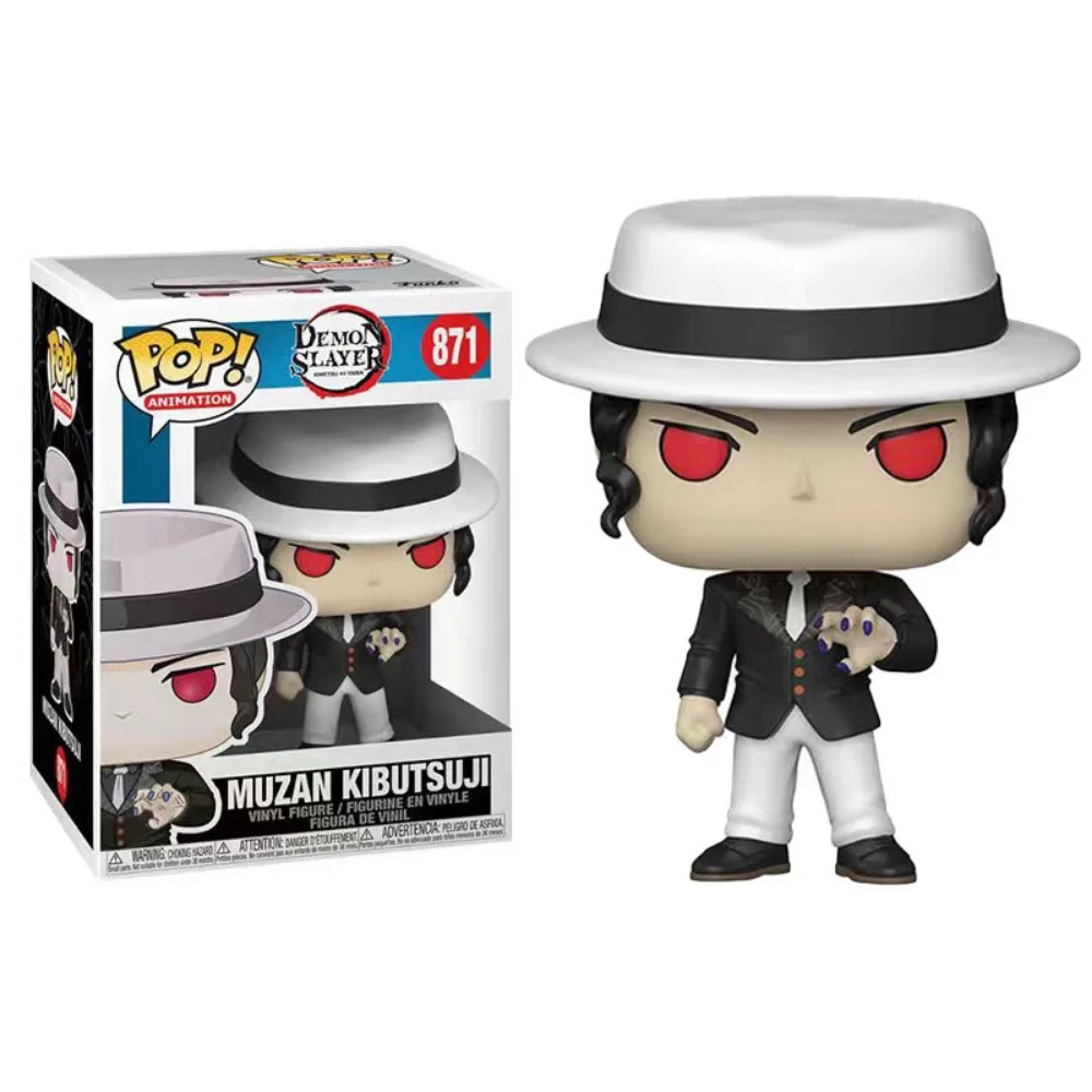 Фото FUNKO Demon Slayer периферия Zenitsu Inosuke Muzan персонаж кукла модель экшн-игрушки фигурки декоративные украшения коллекционные подарки №5