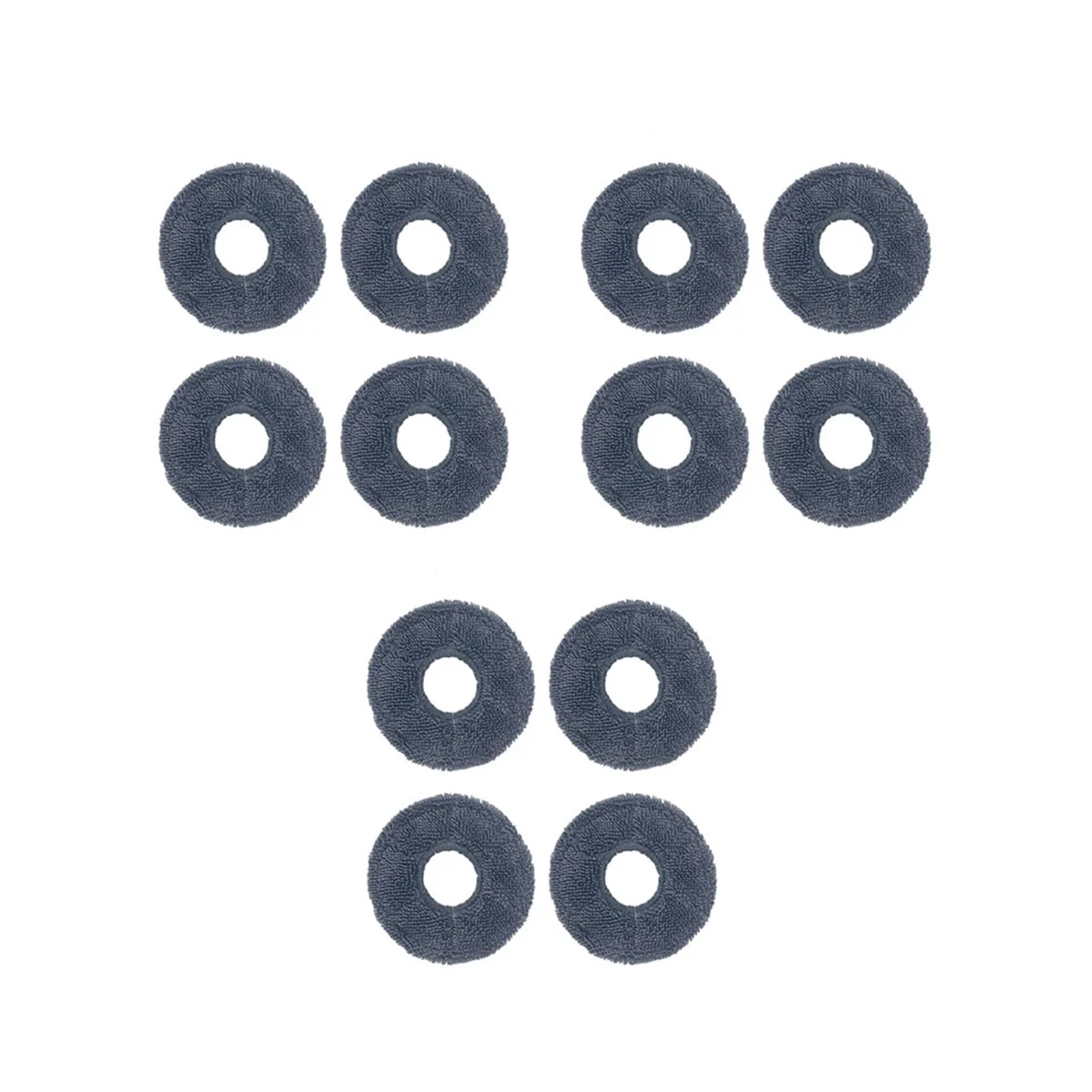 

For N9,N9+ Smart Home Appliance Spare Parts All Hair Gray Mop Rag Cloth Kit Accessories Robot Vacuum Cleaner