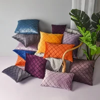 velvet throw pillow covers soft solid pillowcases cream couch pillowscushion covers for sofa living room