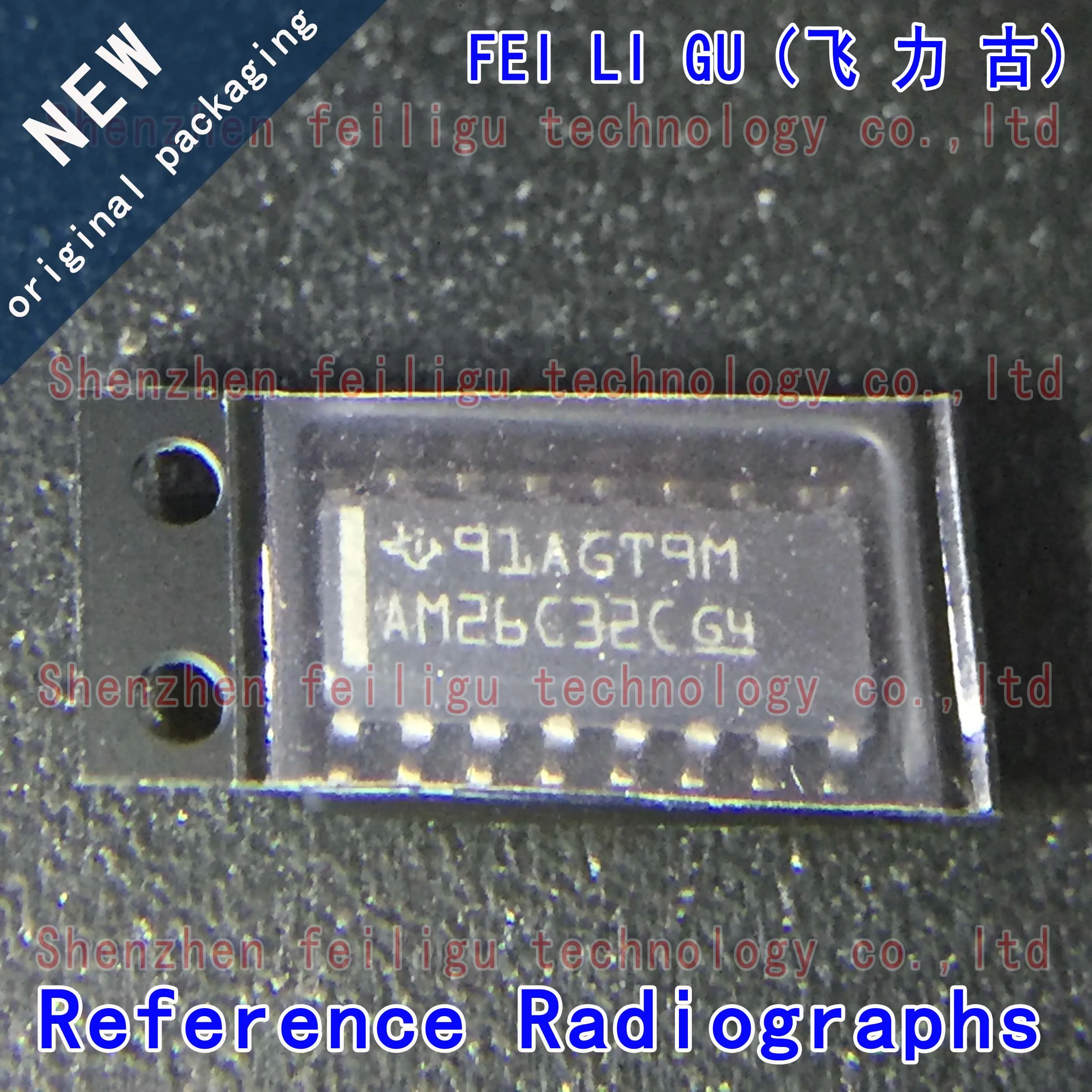 

Новый оригинальный AM26C32CDR AM26C32CD AM26C32C Φ SOP-16 чип приемника электронные компоненты