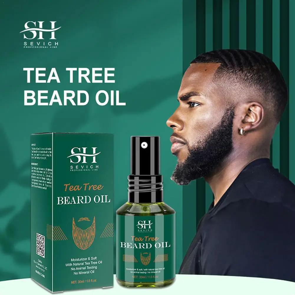 

Биотин, масло для бороды для мужчин, натуральное питательное масло чайного дерева для роста, средство против выпадения волос, Мужская эссенция для бороды, шампунь с маслом
