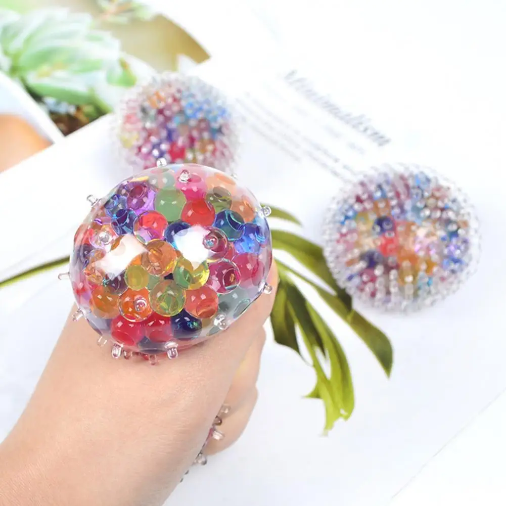 

Stress Ball Toy Durable High Elasticity TPR Tension Relief Fidget Sensory Ball for Kids