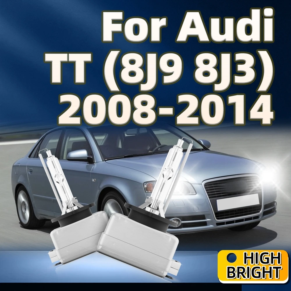 2 шт. ксеноновые HID Brightr 6000K 10000K светильник 35 Вт Автомобильные Лампы D1S фары для Audi TT