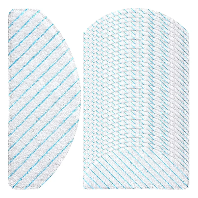 

100 Pcs Disposable Mop Pads Replacement Mop Cloths Pads For Ecovacs T9 T9+ T8 T8+ T8 AIVI N8 N8 Pro N8 Pro+ Robot Vacuum