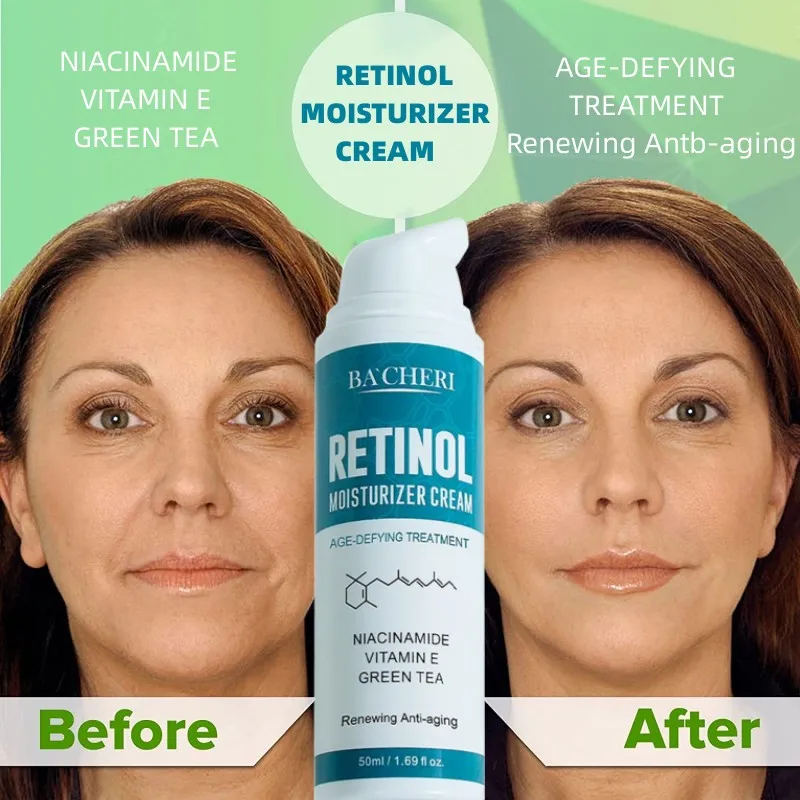 

2.5% Retinol Cream for Face Moisturizer Anti Aging Wrinkle Skin Tightening Firming Cream Minimizes Dark Spot,Age Spot,Acne Scar