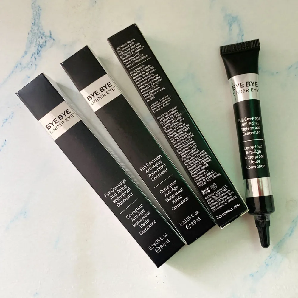 12 шт./лот, оптовая продажа, Маскирующее средство для лица, с полным покрытием, антивозрастной водостойкий консилер, 8 мл