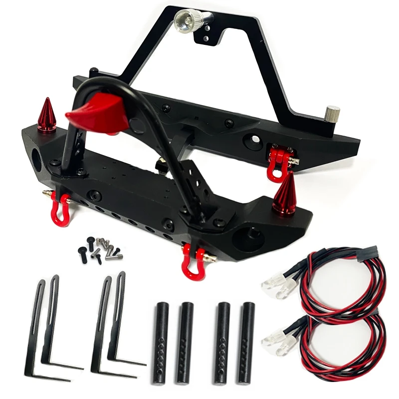 

Front & Rear Bumper For Axial SCX10 SCX10 III Traxxas TRX4 1/10 RC Car