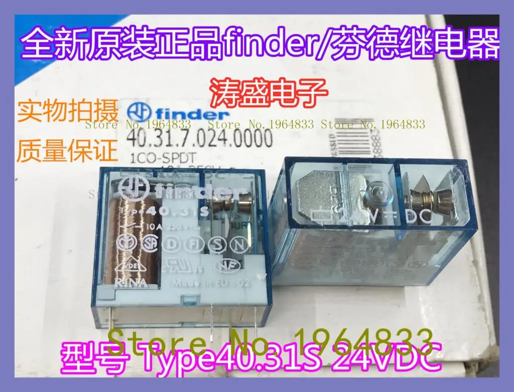 

relay Type40.31S 24VDC finder/ 40.31.7.024.0000