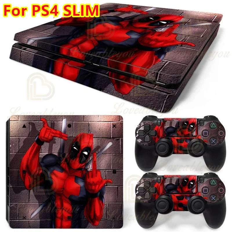 Наклейки из ПВХ для консоли и контроллеров PS4