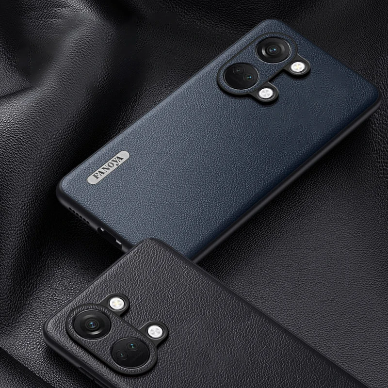 Кожаный чехол для OnePlus Ace 2V 1 + Ace2V матовый силиконовый защитный жесткий телефона