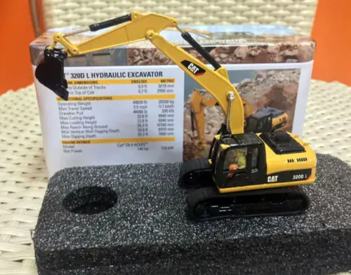 Гидравлический экскаватор Caterpillar Cat 320D L Ho Scale 1/87 бренд Diecast Masters #85262 |