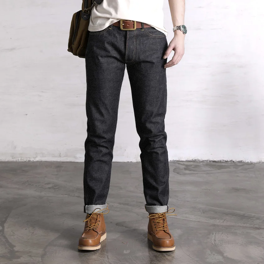 

Красные джинсы Tornado 2000T с морковью 14oz Sanforized Selvedge, джинсовые рабочие штаны