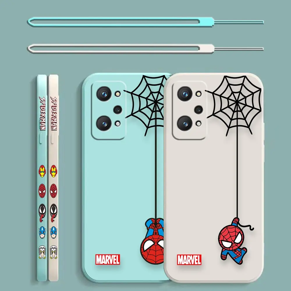 

Marvel, Забавный Человек-паук, паук, интерьер, мультфильм, планшетофон для OPPO реакme 10 9 9I 8 8I 7 7I 6 5 6S 6I 5I чехол V15 V11 GT NEO 2 Pro, планшетофон