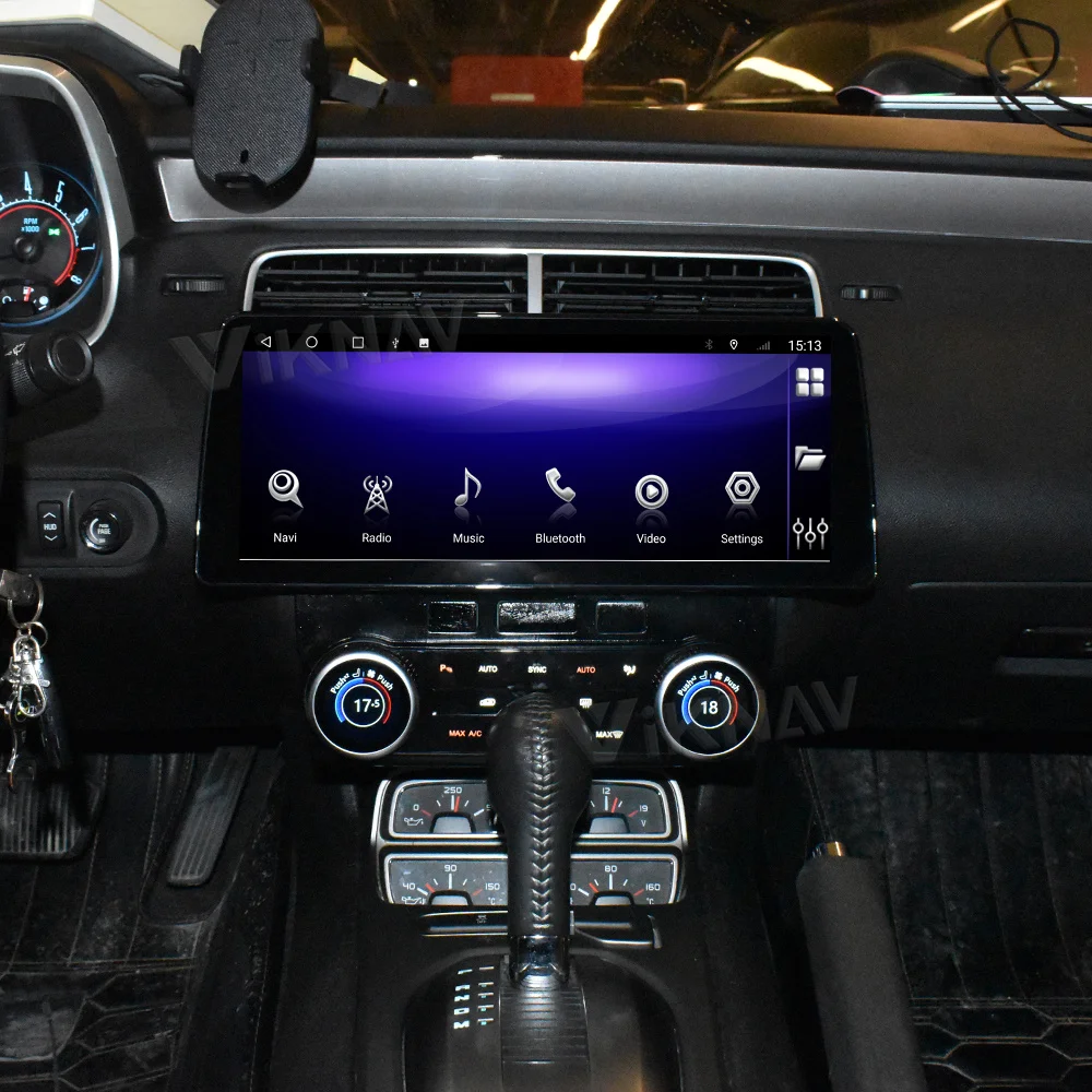 

Автомагнитола 12,3 дюйма с обновленной панелью переменного тока для Chevrolet Camaro 2010-2015, автомобильная стереосистема, замена, GPS, мультимедийный плеер