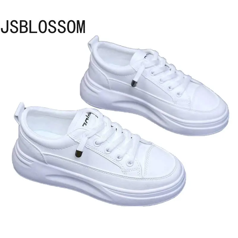 

Women's Casual Shoes New Board Shoes Comfortable Leather Small White Shoes Korean Fashion High Platform Shoes Women's Shoes