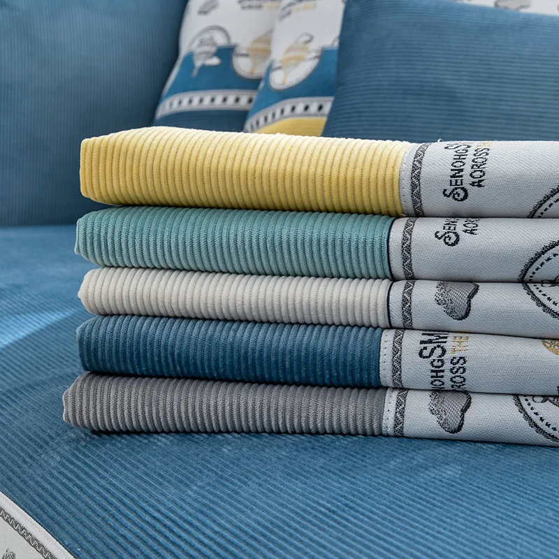 Новое роскошное жаккардовое покрывало для дивана чехол L-образной формы гостиной