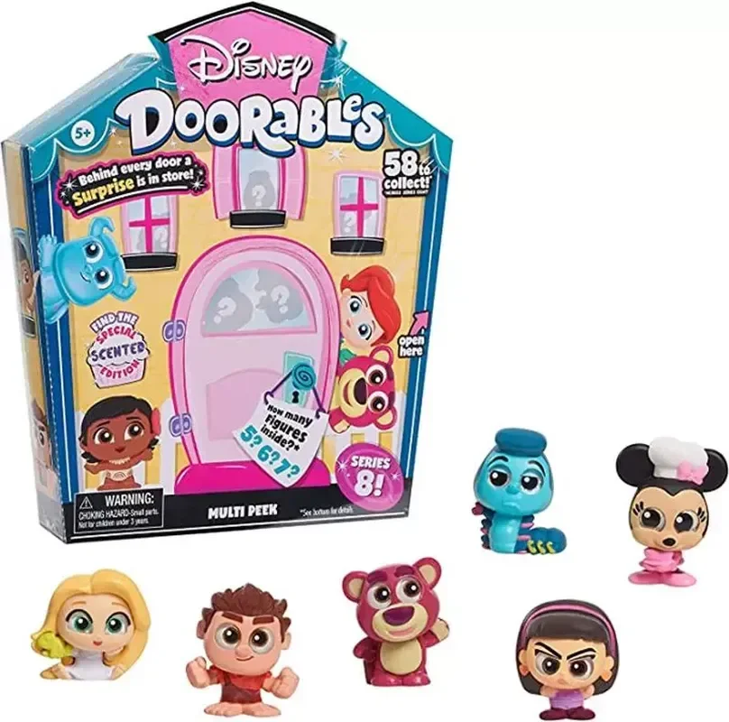 

Disney Doorables Let’s Go! Rebel Doll Princess Blind Box Lilo & Stitch Lotso Collect Mystery Figure Surprise Box Series