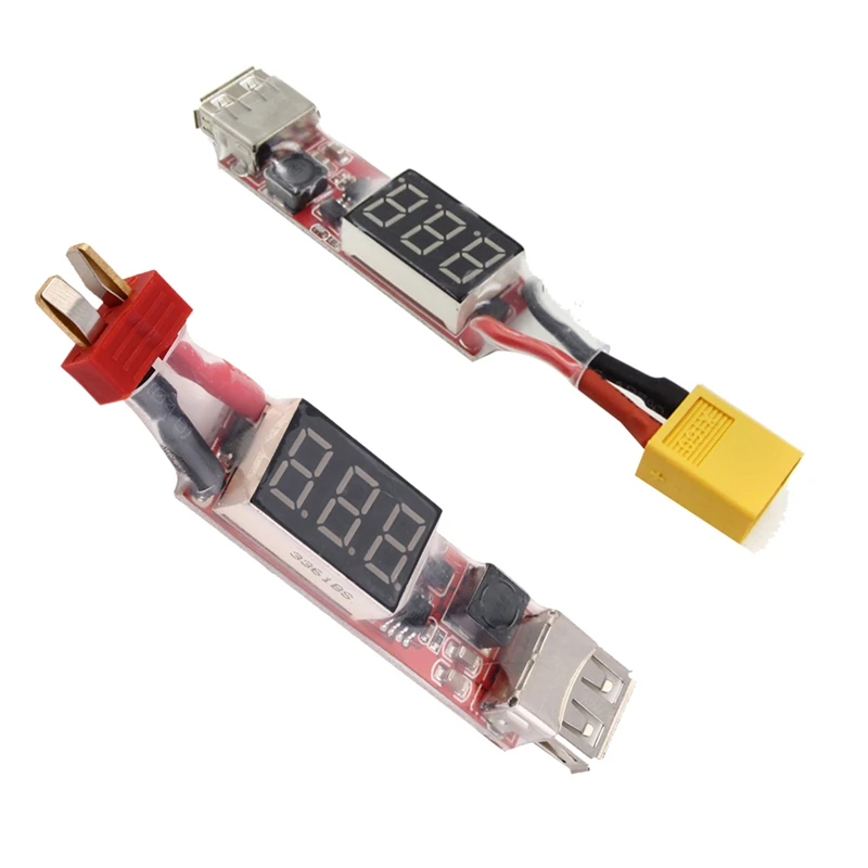

2S-6S Lipo Lithium Battery To USB Charger Converter With Voltage Display Adapter Board For Protect Phone Features