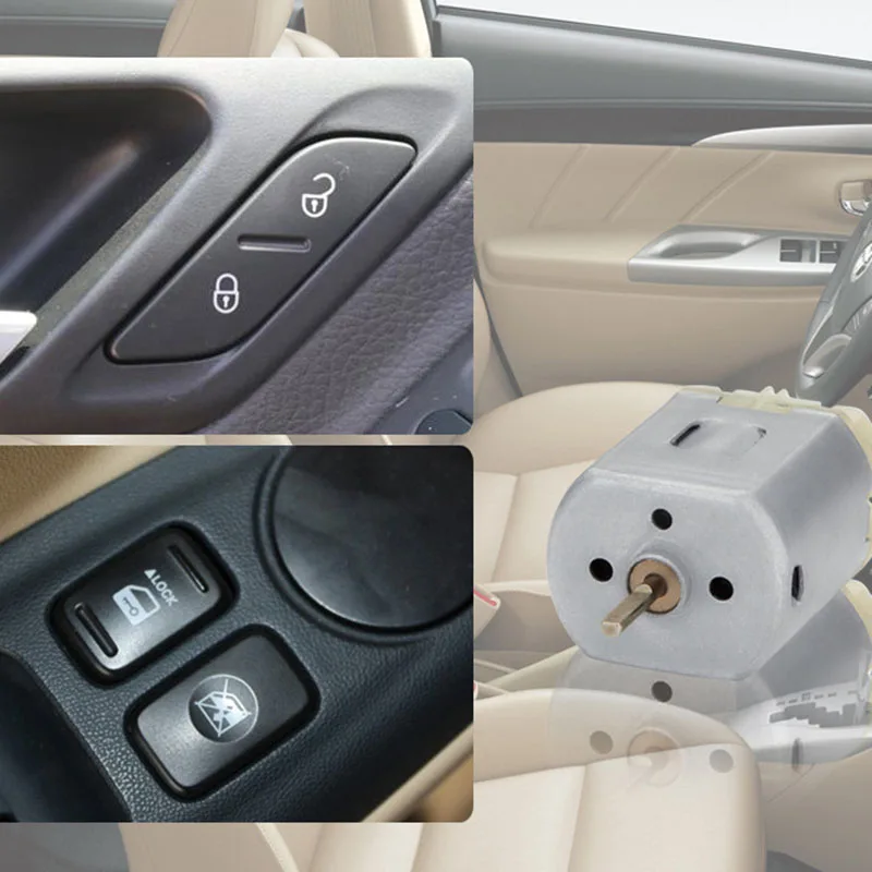 Автомобильный Дверной шкафчик с микромотором рулевое колесо зеркало заднего