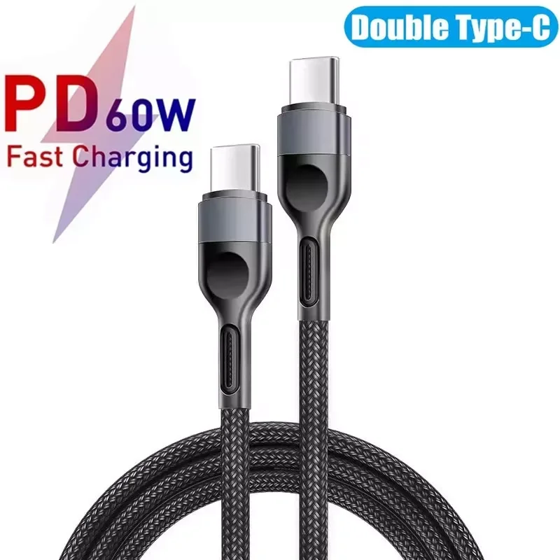 

C To C PD Wire Charger Quick Charge Mobile USB C To C 11 10 Redmi note 10 Samgung