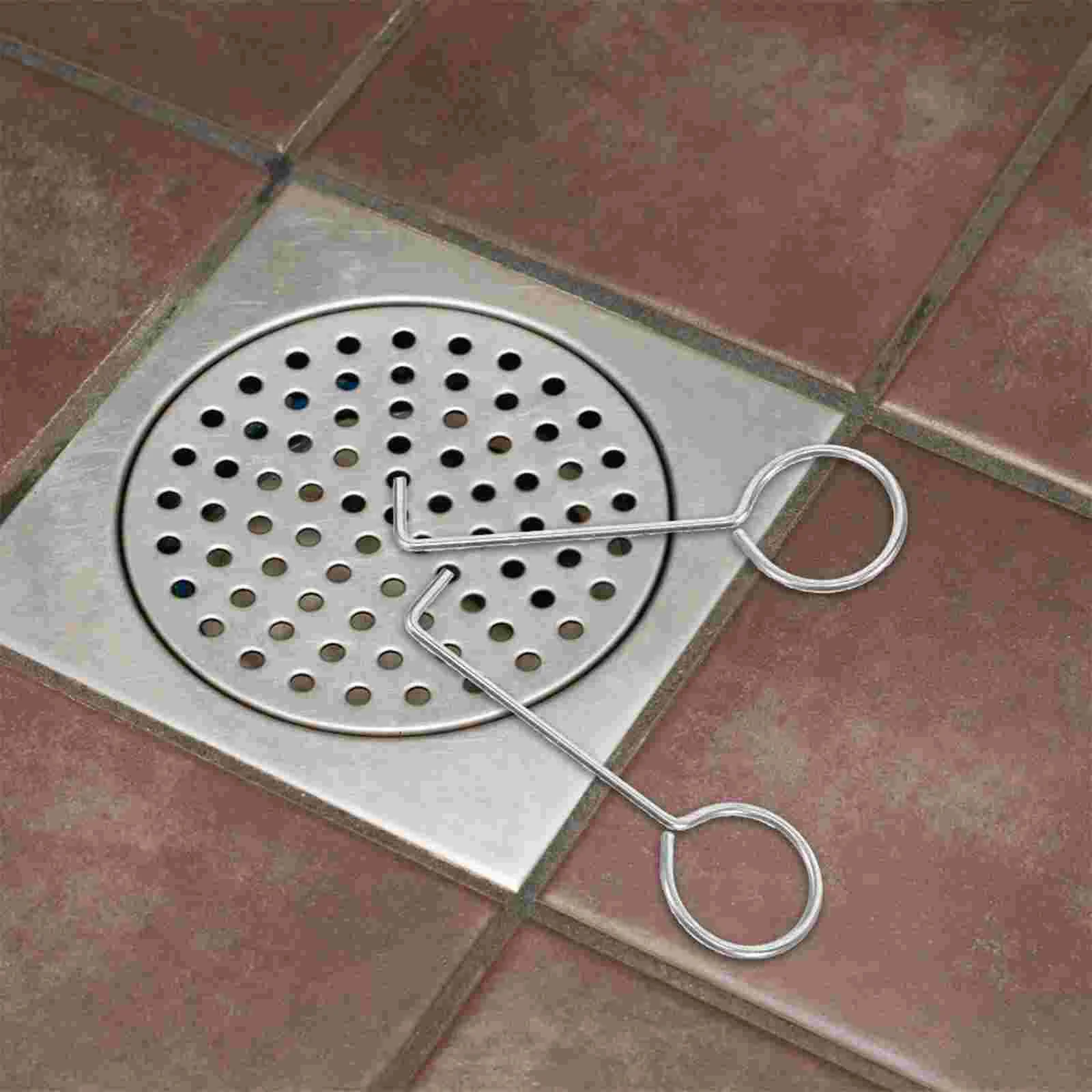 10 шт. ручка для слива пола крючок решетка крючки подъемные подвешивания душа