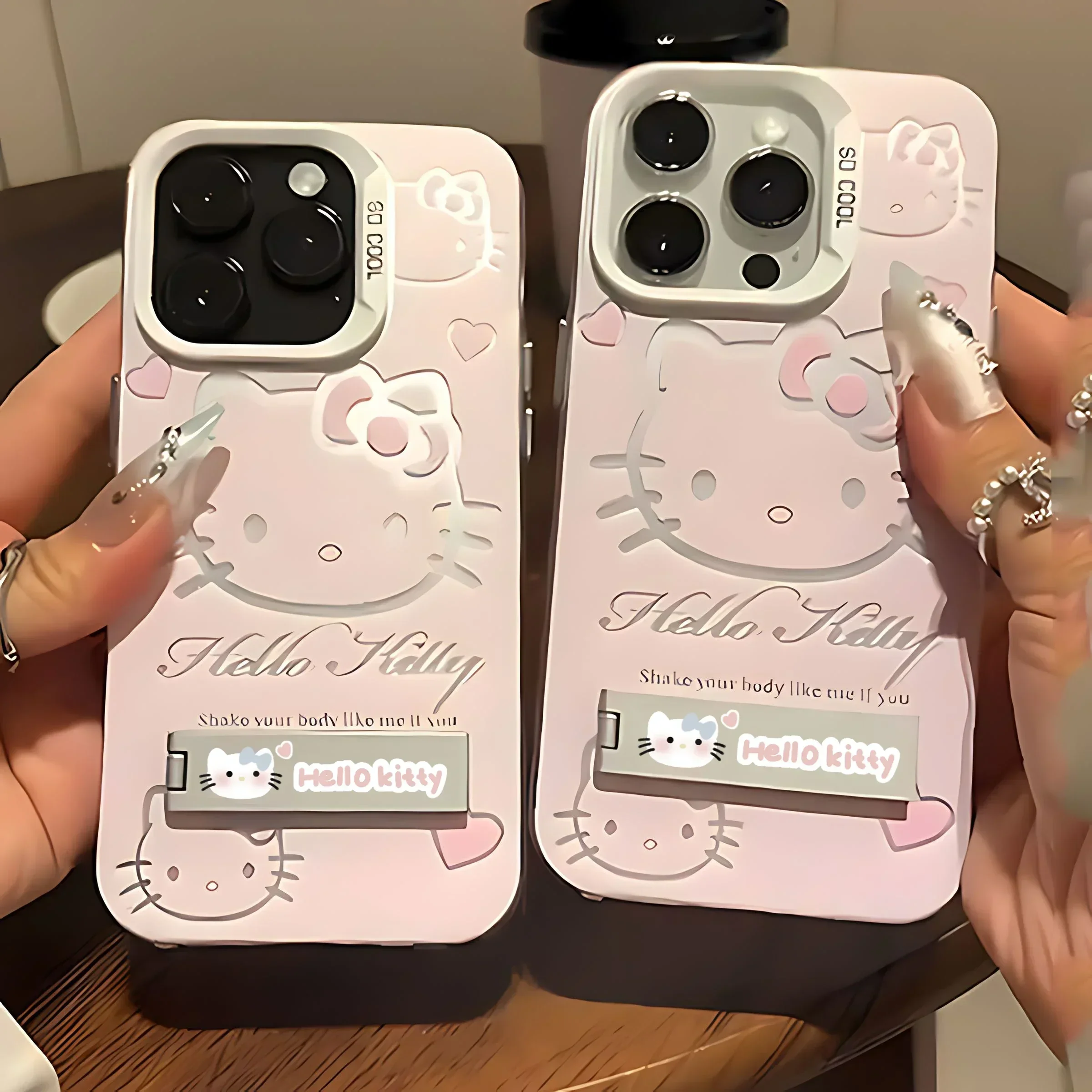 Роскошный розовый чехол Hello Kitty для телефона Xiaomi Mi 11 Lite 12T Poco X3 GT NFC F4 X5 Pro 5G матовый