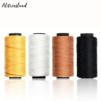 4 colors leather sewing thread cord 1roll100g nylon thread for repairing leather craft diy wallet sewing accessories