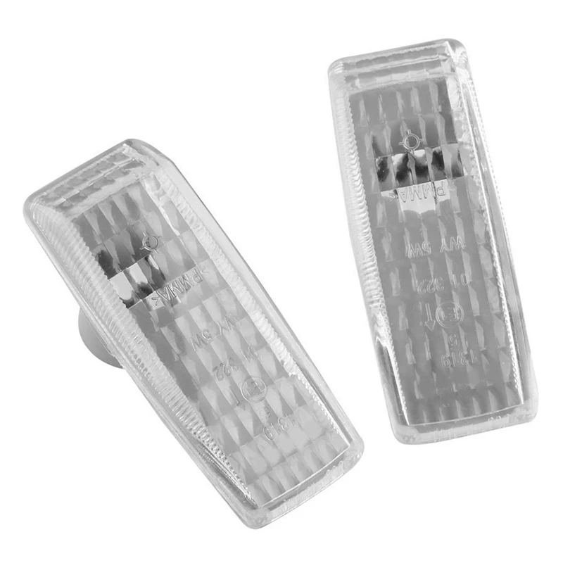 Car Side Marker Light Cover Repeater Lamp Lens For Mercedes-Benz W124 R129 W140 W202 W201 2028201521 2028201621
