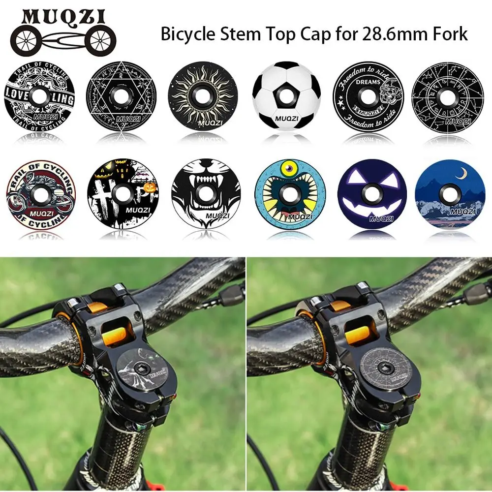 

1pc High Quality Bike Bowl Cover Aluminum Alloy Bicycle Stem Top Cycling Accessories Bicycle Stem Cap for MTB Road Bike