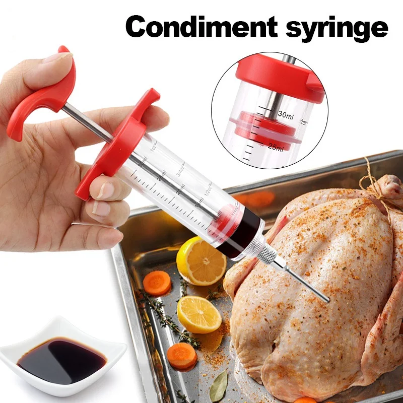 

Steak Barbecue Sauce Marinade Infusion Barbecue Seasoning Injected Seasoning Infusion Turkey Needles Kitchen Tools
