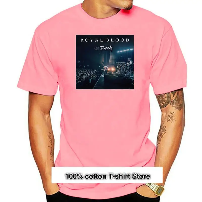 

Camiseta de manga corta para hombre y mujer, camisa de Color con estampado de sangre real Tour, S-5XL, 2022