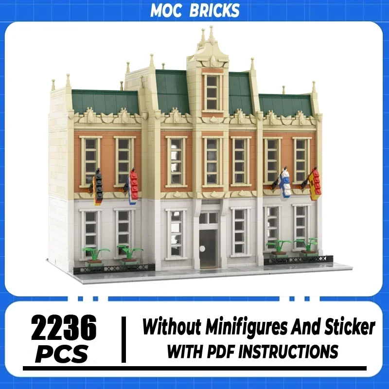 Строительные блоки Moc модульная модель министерства иностранных дел