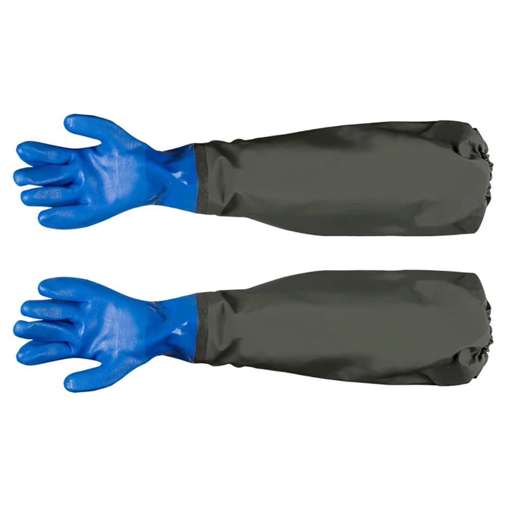 

of Fish Tank Gloves Protective Gloves Lengthened Gloves Waterproof Gloves Longer gloves for changing water in aquarium