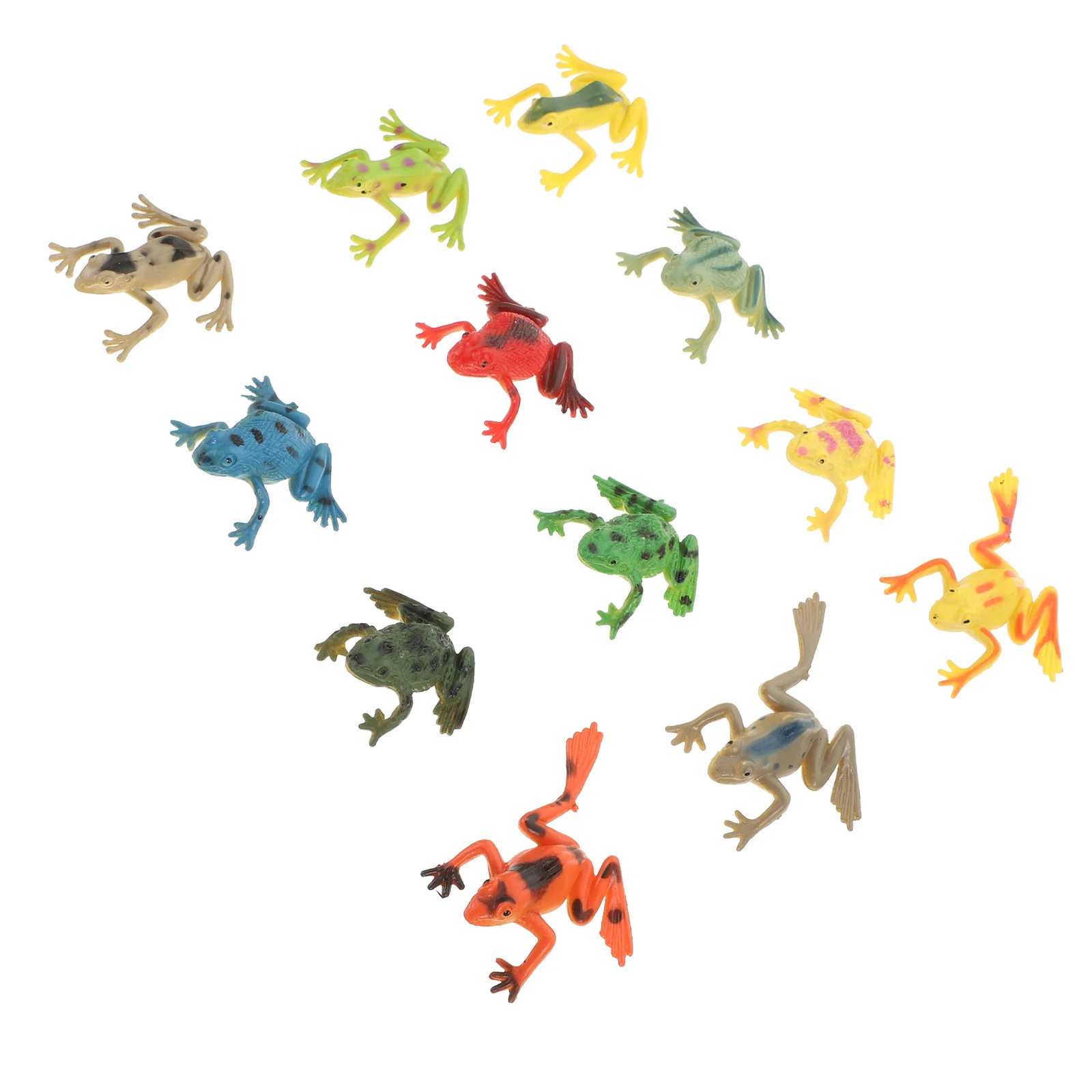 

Adorable Frogs Toy Children Gift Simulation Toads Plaything Model Party Supply