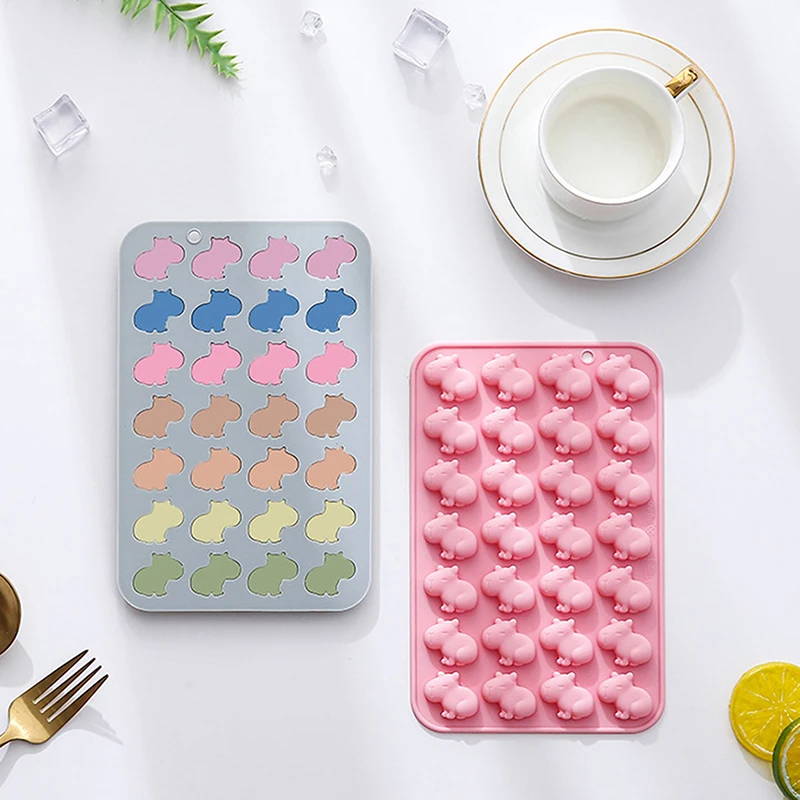 Силиконовая форма для шоколада с изображением животных Капибалы помадки конфет