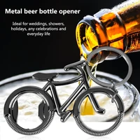 bicycle metal beer bottle opener cute key rings for bike lover wedding anniversary party gift bike keychain