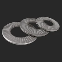 304 ss butterfly saddle shaped single sided flower tooth circular washer metal screw anti loose gasket m3m4m5m8m16