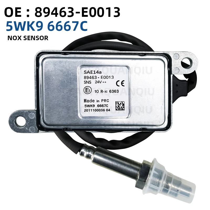 

Car 24V Nitrogen Nox Oxygen Sensor 5WK96667C For Hino Diesel Truck 89463-E0013 89463E0013