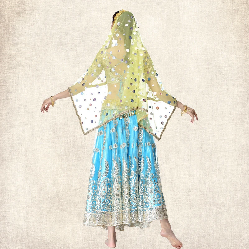 Индийский танцевальный костюм женский Болливуда открывающийся танец живота