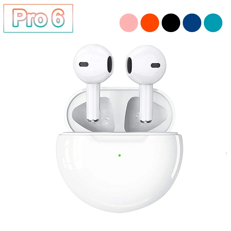 Оригинальная Беспроводная Bluetooth-гарнитура Pro6 Mini спортивные наушники True Wireless Game