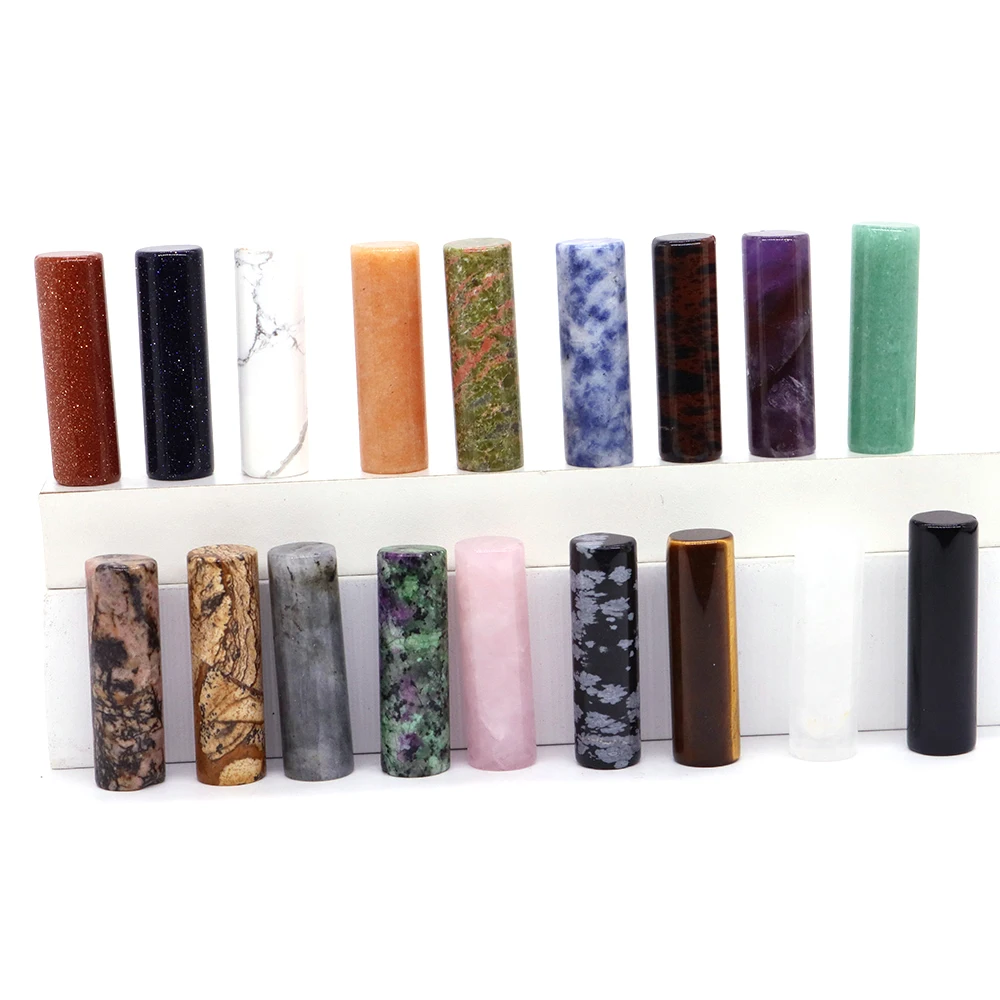 10x35 мм цилиндрическая палочка природная фотоэнергия полированные минеральные