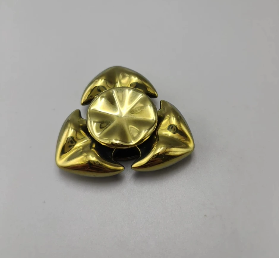 Б/У EDC Cold Rain Zirconium Gold Squid XL вращающийся гироскоп на кончике пальца Декомпрессионные